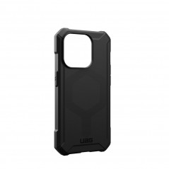 Apple iPhone 15 Pro Hülle Urban Armor Gear Essential Premium-Gehäuse  MagSAFE  Schwarz
