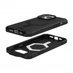 Apple iPhone 15 Pro Max Hülle Urban Armor Gear Essential Premium-Gehäuse  MagSAFE  Schwarz