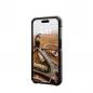 Apple iPhone 15 Pro Hülle Urban Armor Gear Metropolis LT Premium-Gehäuse   Kevlar Schwarz