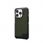 Apple iPhone 15 Pro Hülle Urban Armor Gear Metropolis LT Premium-Gehäuse  Kevlar-Oliv