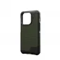 Apple iPhone 15 Pro Hülle Urban Armor Gear Metropolis LT Premium-Gehäuse  Kevlar-Oliv