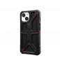 Apple iPhone 15 Hülle Urban Armor Gear Monarch Premium-Gehäuse  MagSAFE   Kevlar Schwarz