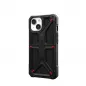 Apple iPhone 15 Hülle Urban Armor Gear Monarch Premium-Gehäuse  MagSAFE   Kevlar Schwarz