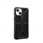 Apple iPhone 15 Hülle Urban Armor Gear Monarch Premium-Gehäuse  MagSAFE   Kevlar Schwarz