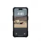 Apple iPhone 15 Hülle Urban Armor Gear Monarch Premium-Gehäuse  MagSAFE   Kevlar Schwarz