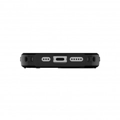 Apple iPhone 15 Hülle Urban Armor Gear Monarch Premium-Gehäuse  MagSAFE   Kevlar Schwarz