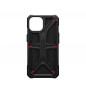 Apple iPhone 15 Hülle Urban Armor Gear Monarch Premium-Gehäuse  MagSAFE   Kevlar Schwarz