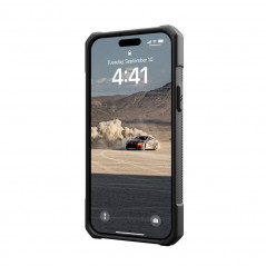 Apple iPhone 15 Plus Hülle Urban Armor Gear Monarch Premium-Gehäuse  MagSAFE   Kevlar Schwarz