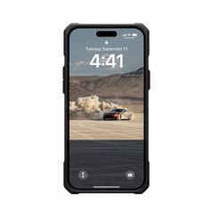 Apple iPhone 15 Plus Hülle Urban Armor Gear Monarch Premium-Gehäuse  MagSAFE   Kevlar Schwarz