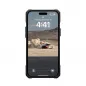 Apple iPhone 15 Plus Hülle Urban Armor Gear Monarch Premium-Gehäuse  MagSAFE   Kevlar Schwarz