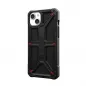 Apple iPhone 15 Plus Hülle Urban Armor Gear Monarch Premium-Gehäuse  MagSAFE   Kevlar Schwarz