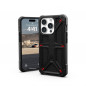 Apple iPhone 15 Pro Hülle Urban Armor Gear Monarch Premium-Gehäuse  MagSAFE   Kevlar Schwarz