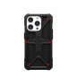 Apple iPhone 15 Pro Hülle Urban Armor Gear Monarch Premium-Gehäuse  MagSAFE   Kevlar Schwarz