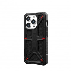 Apple iPhone 15 Pro Hülle Urban Armor Gear Monarch Premium-Gehäuse  MagSAFE   Kevlar Schwarz