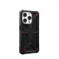 Apple iPhone 15 Pro Hülle Urban Armor Gear Monarch Premium-Gehäuse  MagSAFE   Kevlar Schwarz