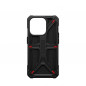 Apple iPhone 15 Pro Hülle Urban Armor Gear Monarch Premium-Gehäuse  MagSAFE   Kevlar Schwarz