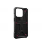 Apple iPhone 15 Pro Hülle Urban Armor Gear Monarch Premium-Gehäuse  MagSAFE   Kevlar Schwarz