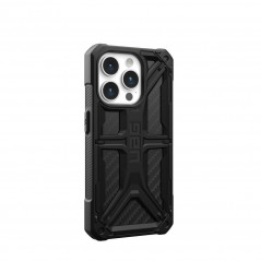 Apple iPhone 15 Pro Hülle Urban Armor Gear Monarch Premium-Gehäuse  MagSAFE  Karbonfaser