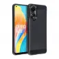 Oppo A78 4G Hülle Carbon Elegant  Schwarz