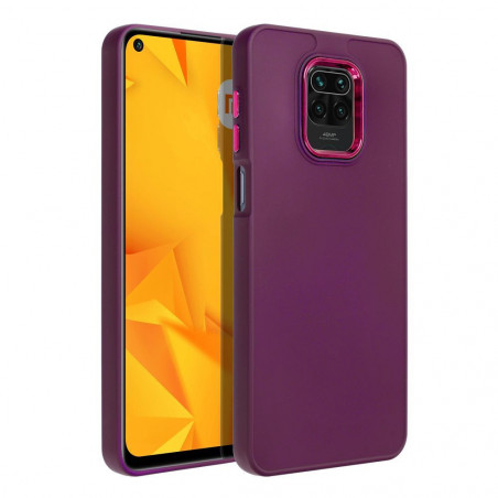 XIAOMI Redmi Note 9S Hülle FRAME Elegant  Lila (Purple)