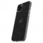 Apple iPhone 15 Plus Hülle Spigen Liquid Crystal Kristallklar  Glitzerkristall
