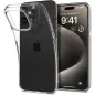 Apple iPhone 15 Pro Max Hülle Spigen Liquid Crystal Kristallklar  Durchsichtbar