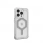Apple iPhone 15 Pro Hülle Urban Armor Gear Plyo Premium-Gehäuse  MagSAFE  Eissilber