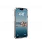 Apple iPhone 15 Pro Hülle Urban Armor Gear Plyo Premium-Gehäuse  MagSAFE  Eissilber