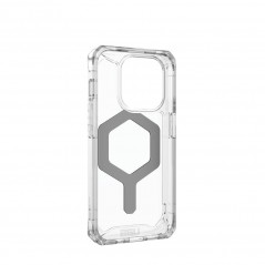 Apple iPhone 15 Pro Hülle Urban Armor Gear Plyo Premium-Gehäuse  MagSAFE  Eissilber