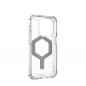 Apple iPhone 15 Pro Hülle Urban Armor Gear Plyo Premium-Gehäuse  MagSAFE  Eissilber