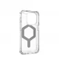 Apple iPhone 15 Pro Hülle Urban Armor Gear Plyo Premium-Gehäuse  MagSAFE  Eissilber