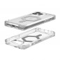 Apple iPhone 15 Pro Max Hülle Urban Armor Gear Plyo Premium-Gehäuse  MagSAFE  Eissilber