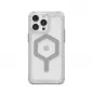 Apple iPhone 15 Pro Max Hülle Urban Armor Gear Plyo Premium-Gehäuse  MagSAFE  Eissilber