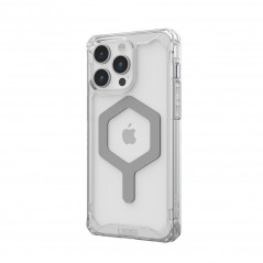 Apple iPhone 15 Pro Max Hülle Urban Armor Gear Plyo Premium-Gehäuse  MagSAFE  Eissilber