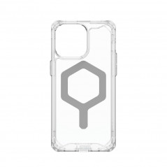 Apple iPhone 15 Pro Max Hülle Urban Armor Gear Plyo Premium-Gehäuse  MagSAFE  Eissilber