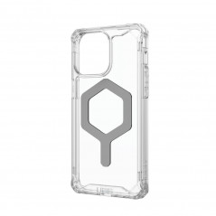 Apple iPhone 15 Pro Max Hülle Urban Armor Gear Plyo Premium-Gehäuse  MagSAFE  Eissilber