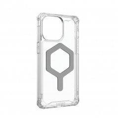 Apple iPhone 15 Pro Max Hülle Urban Armor Gear Plyo Premium-Gehäuse  MagSAFE  Eissilber