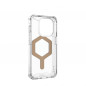 Apple iPhone 15 Pro Hülle Urban Armor Gear Plyo Premium-Gehäuse  MagSAFE  Eisgold
