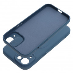 Apple iPhone 15 Hülle Silicone Mag Cover MagSAFE  Blau
