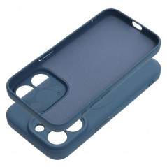 Apple iPhone 15 Pro Hülle Silicone Mag Cover MagSAFE  Blau