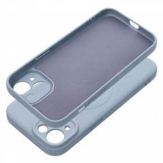 Apple iPhone 15 Hülle Silicone Mag Cover MagSAFE  Hellblau
