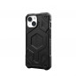 Apple iPhone 15 Hülle Urban Armor Gear Monarch Pro MagSAFE   Kevlar Schwarz