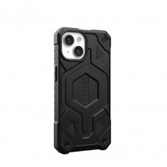 Apple iPhone 15 Hülle Urban Armor Gear Monarch Pro MagSAFE   Kevlar Schwarz