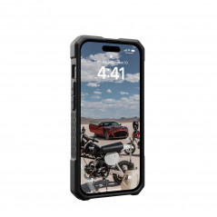 Apple iPhone 15 Hülle Urban Armor Gear Monarch Pro MagSAFE   Kevlar Schwarz