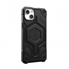 Apple iPhone 15 Plus Hülle Urban Armor Gear Monarch Pro MagSAFE   Kevlar Schwarz