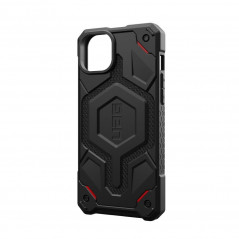 Apple iPhone 15 Plus Hülle Urban Armor Gear Monarch Pro MagSAFE   Kevlar Schwarz