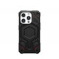 Apple iPhone 15 Pro Hülle Urban Armor Gear Monarch Pro MagSAFE   Kevlar Schwarz