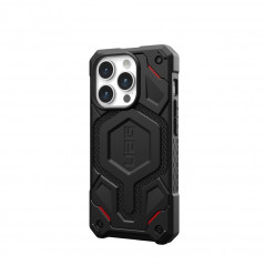 Apple iPhone 15 Pro Hülle Urban Armor Gear Monarch Pro MagSAFE   Kevlar Schwarz