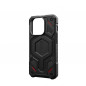 Apple iPhone 15 Pro Hülle Urban Armor Gear Monarch Pro MagSAFE   Kevlar Schwarz