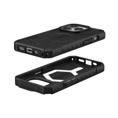 Apple iPhone 15 Pro Hülle Urban Armor Gear Pathfinder Premium-Gehäuse  MagSAFE  Schwarz